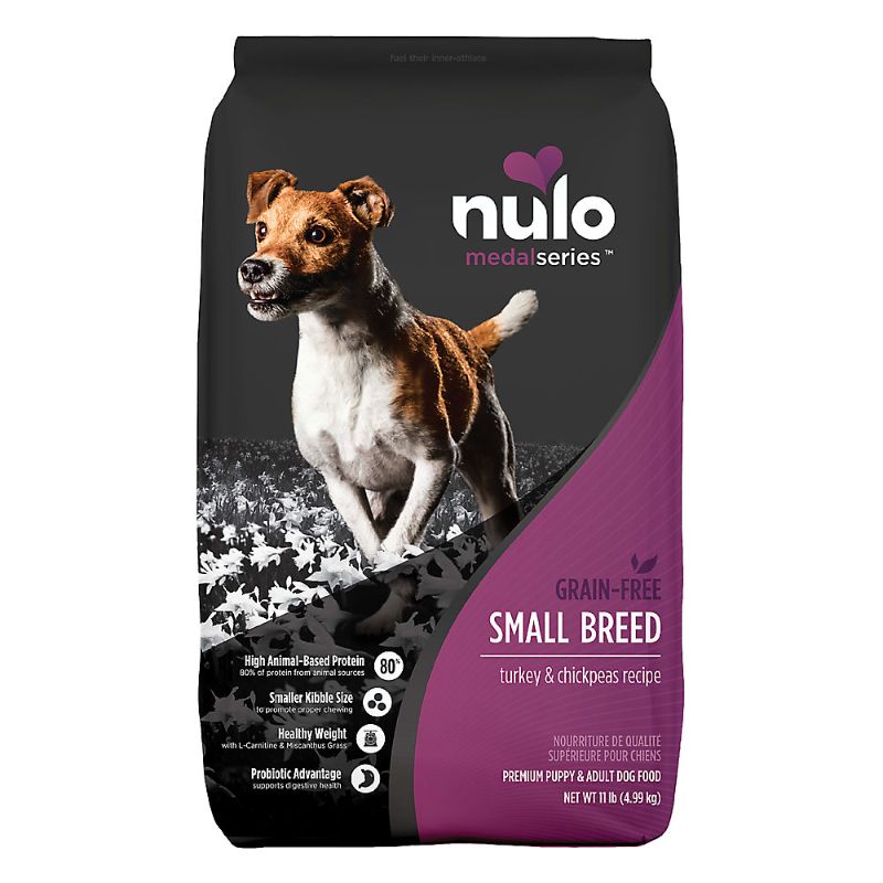 Photo 1 of Nulo MedalSeries Small Breed Adult Dry Dog Food - Turkey 11lbs
