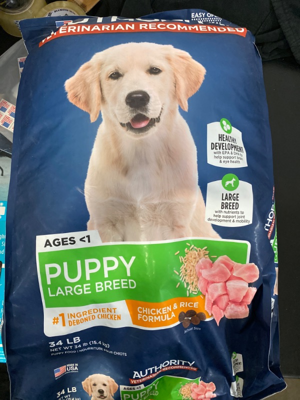Photo 2 of Authority® Everyday Health Large Breed Puppy Dry Dog Food - Chicken 34lb