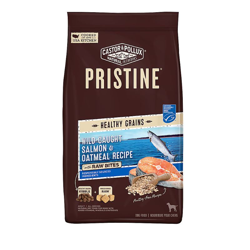 Photo 1 of Castor & Pollux® Pristine® Adult Dry Dog Food - Salmon, Carrageenan Free, Corn Free
18lb