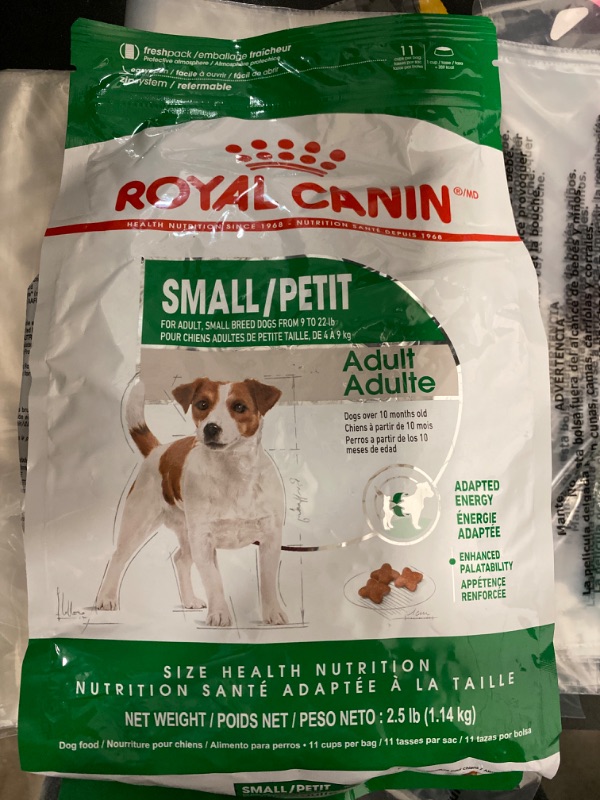 Photo 2 of Royal Canin Small Breed Adult Dry Dog Food, 2.5 lb bag

