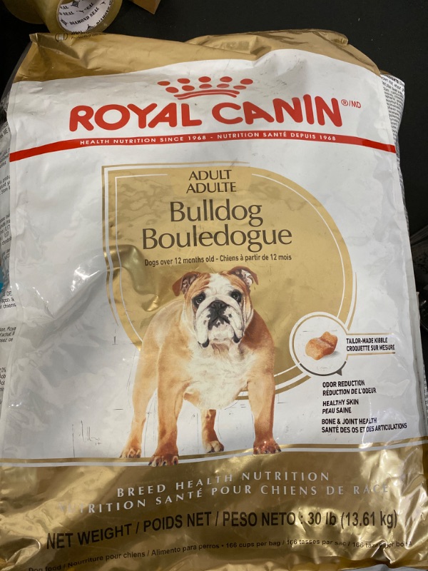 Photo 2 of Royal Canin Bulldog Adult Dry Dog Food, 30 lb bag
