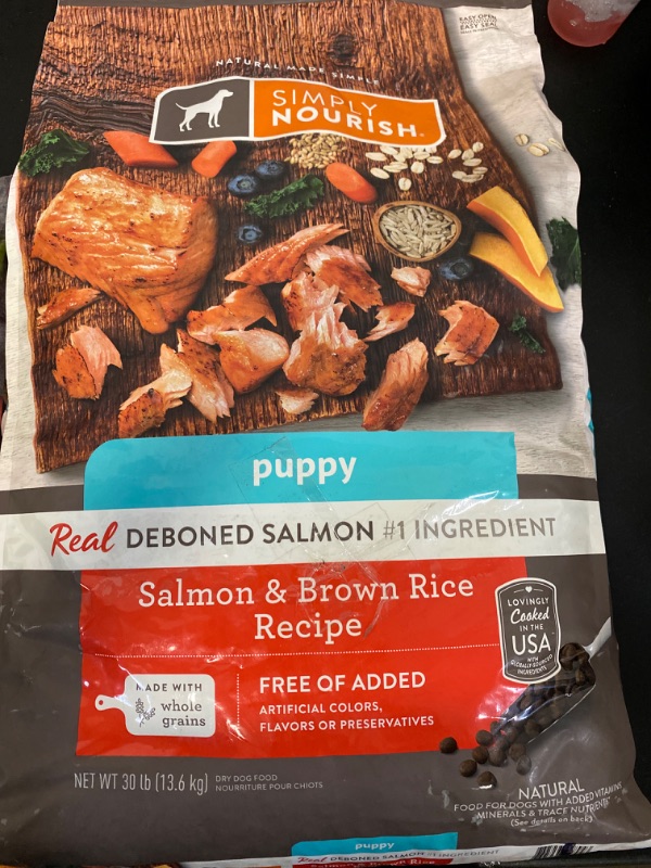 Photo 2 of Simply Nourish® Original Puppy Dry Dog Food - Salmon 30lb