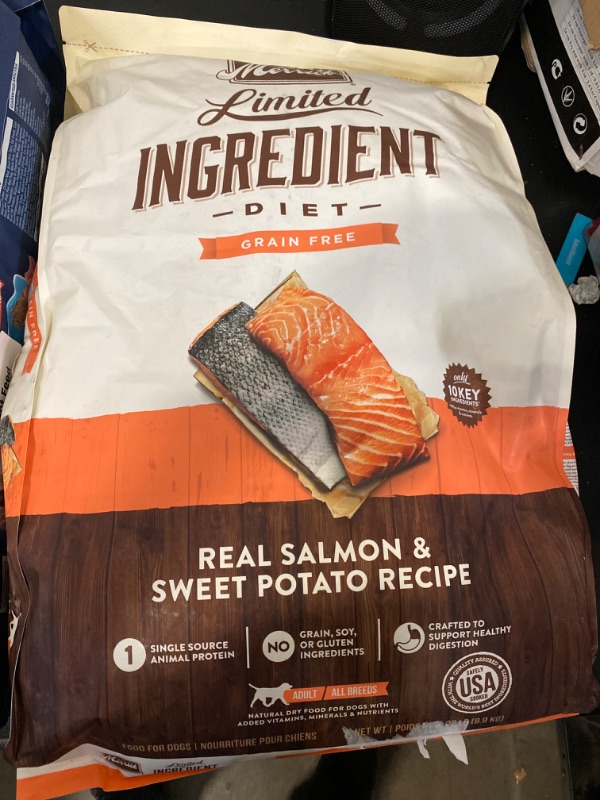 Photo 2 of Merrick Limited Ingredient Diet Grain Free Dry Dog Food Real Salmon & Sweet Potato Recipe - 22.0 lb Bag
