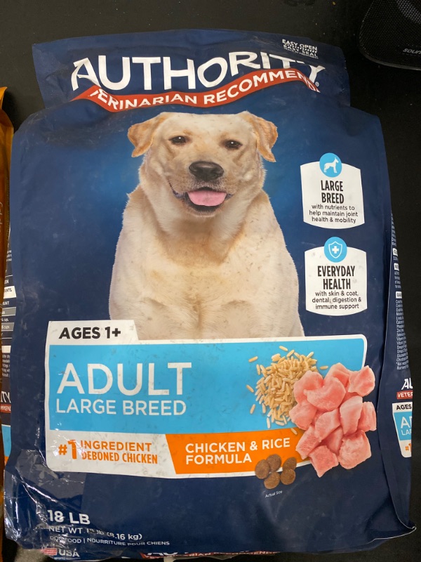Photo 2 of Authority® Everyday Health Large Breed Adult Dry Dog Food - Chicken 18lb
