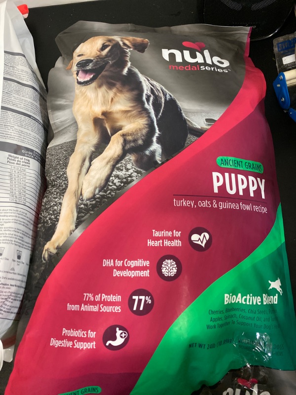 Photo 2 of Nulo MedalSeries Puppy Dry Dog Food - Turkey 24lb
