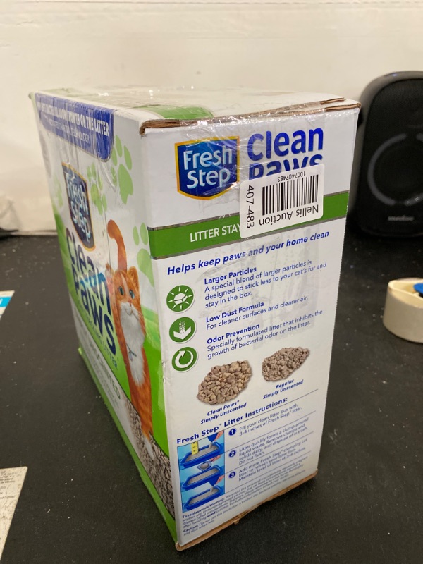 Photo 3 of Fresh Step® Clean Paws Clumping Clay Cat Litter - Unscented, Low Tracking
