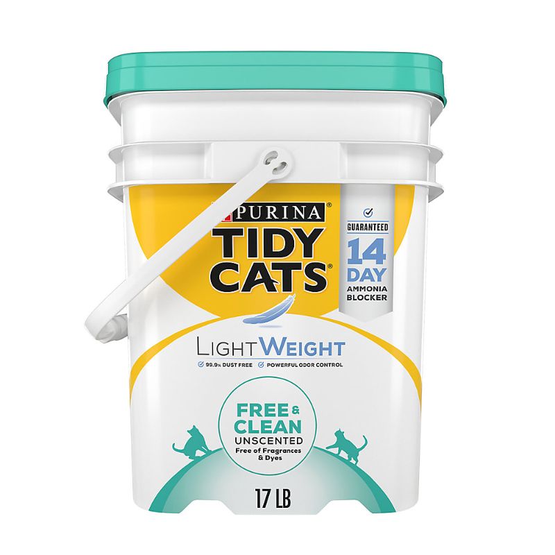 Photo 1 of Purina® Tidy Cats® Free & Clean Clumping Multi-Cat Clay Cat Litter - Unscented, Lightweight
