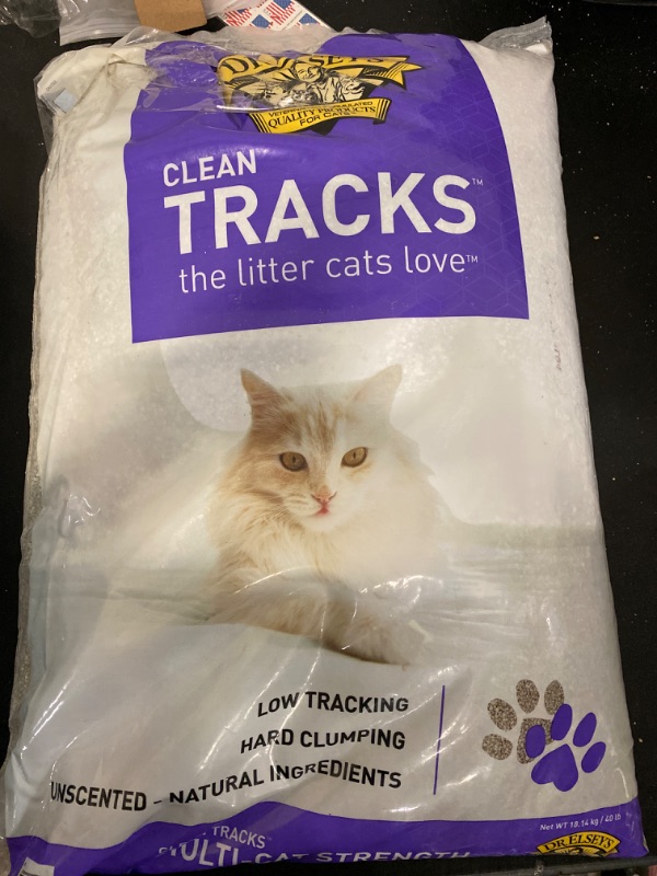 Photo 2 of Dr. Elsey's Premium Clumping Cat Litter - Clean Tracks - Low Dust, Low Tracking, Hard Clumping, Superior Odor Control, Unscented & Natural Ingredients 40 LBS
