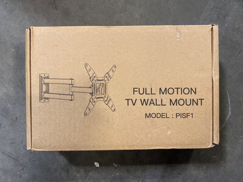 Photo 1 of Full Motion TV Monitor Wall Mount Bracket Articulating Arms Swivel Tilt Extension Rotation for Most 13-42 Inch LED LCD Flat Curved Screen TVs & Monitors, Max VESA 200x200mm up to 44lbs by Pipishell
