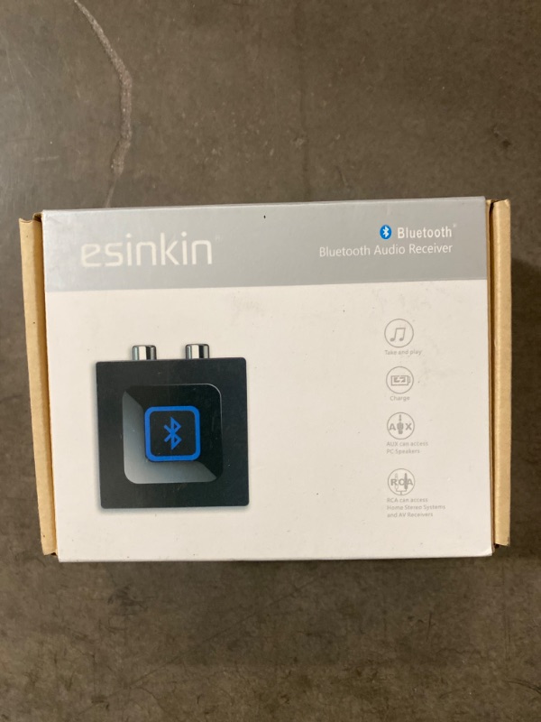 Photo 2 of Bluetooth Audio Adapter for Music Streaming Sound System, esinkin W29-us Wireless Audio Adapter Works with Smart Phones and Tablets, Wireless Adapter for Speakers
