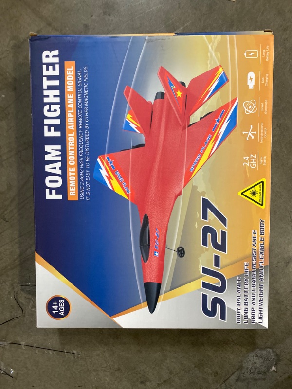 Photo 2 of OUSEXI Remote Control Airplane for Boys Girls,RC Airplane for Kids
