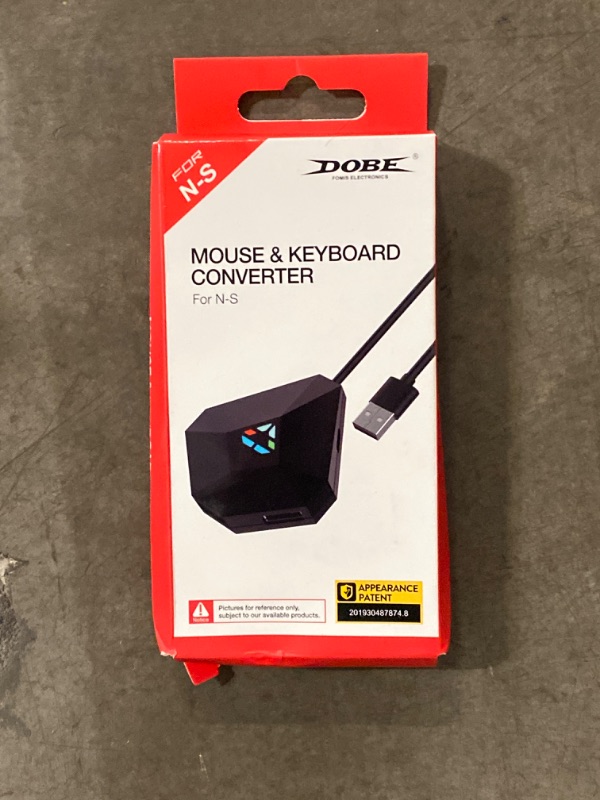 Photo 2 of Dobe NS-Switch Game Keyboard and Mouse Adapter for PS4, PS3, Xbox one, N-Switch, Xbox Series X/S Host Series Converter?Original Handle Guide Connection?
