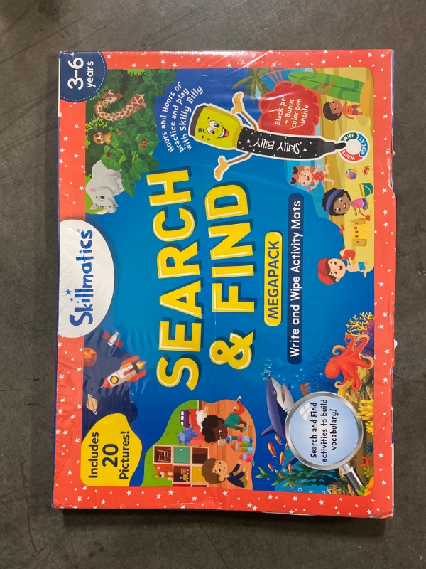 Photo 2 of Skillmatics Preschool Learning Activity - Search and Find Megapack Educational Game, Perfect for Kids, Toddlers Who Love Toys, Art and Craft Activities, Gifts for Girls and Boys Ages 3, 4, 5, 6
