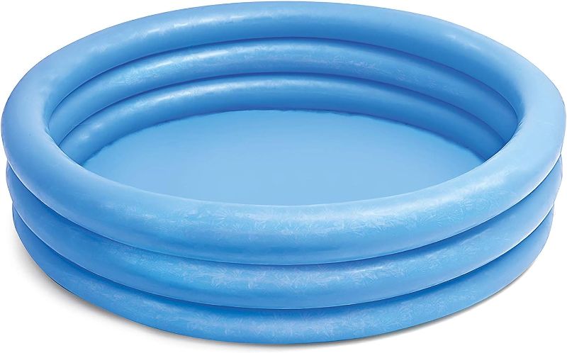 Photo 1 of INTEX Crystal Blue Kids Outdoor Inflatable 58" Swimming Pool | 58426EP
