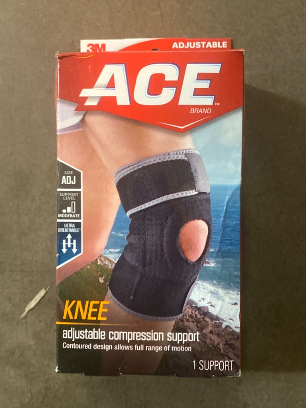 Photo 2 of ACE Adjustable Knee Brace, Provides Support & Compression to Arthritic and Painful Knee Joints
