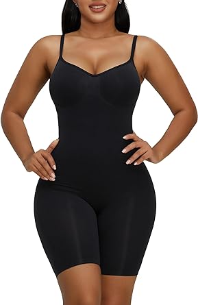 Photo 1 of YIANNA Sculpting Bodysuit for Women Tummy Control Seamless Shapewear Body Shaper
(S)