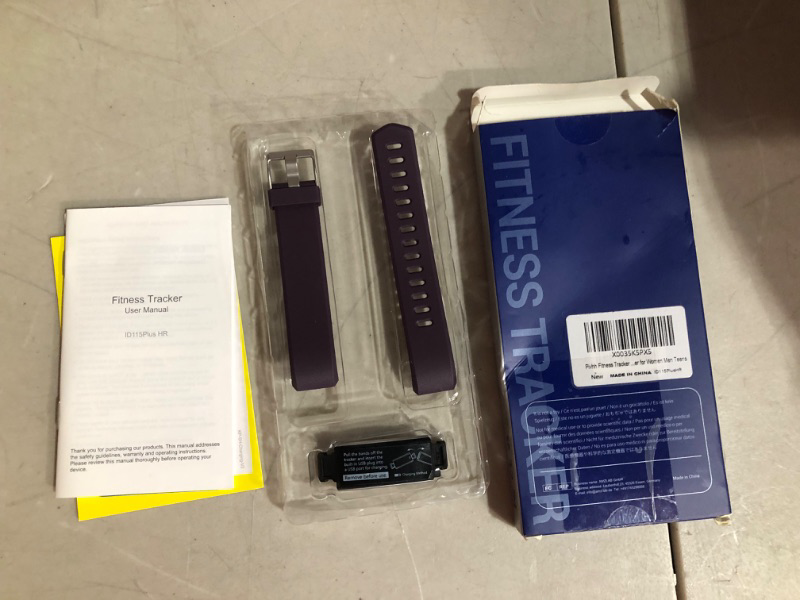 Photo 3 of **PARTS ONLY** **SEE NOTES** Kummel Fitness Tracker with Heart Rate Monitor  -Purple
