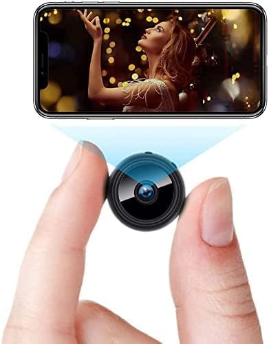 Photo 1 of Mini Hidden Spy Camera Wireless Security WiFi Small IP Cameras Smart Home Night Virsion Magnetic Camcorder Surveillance,Built-in Battery, APP Real-time View,Indoor Outdoor Cameras, 150°Wide Angle
