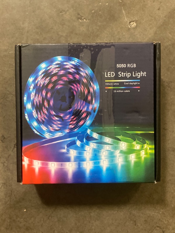 Photo 2 of 130ft Led Lights for Bedroom, Lxyoug APP Control Music Sync Color Changing,Ultra Long RGB 5050 Led Strip Lights with 44Keys IR Remote for Christmas Room Home Decoration
