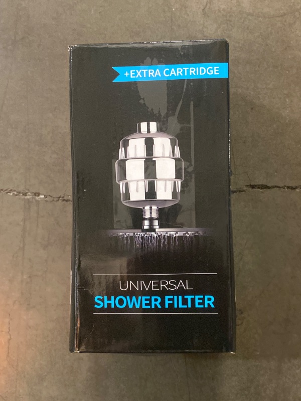 Photo 2 of Shower Filter for Hard Water,Shower Head Filter with High Output 20 Stage,Remove Chlorine and Heavy Metals, Reduces Dry Skin and Hair Replaceable Cartridges
