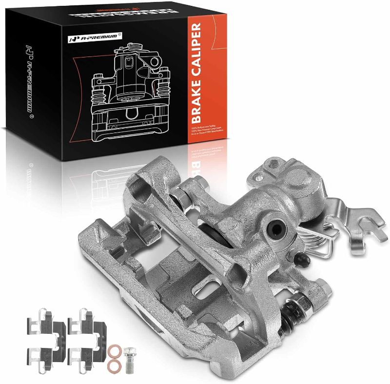 Photo 1 of A-Premium Disc Brake Caliper Assembly with Bracket Compatible with Select Ford, Lincoln, Mazda and Mercury Models - Fusion 2006-2012, Zephyr 2006, MKZ 07-12, 6 06-13, Milan 06-11 - Rear Passenger
