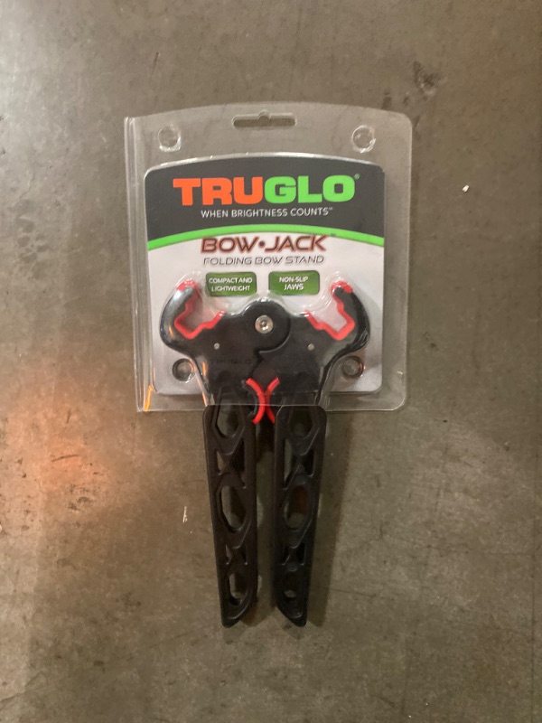 Photo 2 of TRUGLO Bow Jack Folding Bow Stand, Mini Wide , Black
