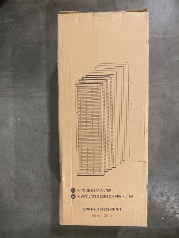 Photo 1 of Carbon Activated Pre-Filter 4-Pack for use with The GermGuardian FLT4825 HEPA Filter, AC4800 Series, Filter B by Complete Filtration Services
