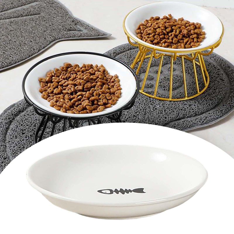 Photo 2 of 3 Ceramic Pet Bowl, Pet Food Bowl, Cat Food Bowl, Cat Feeder