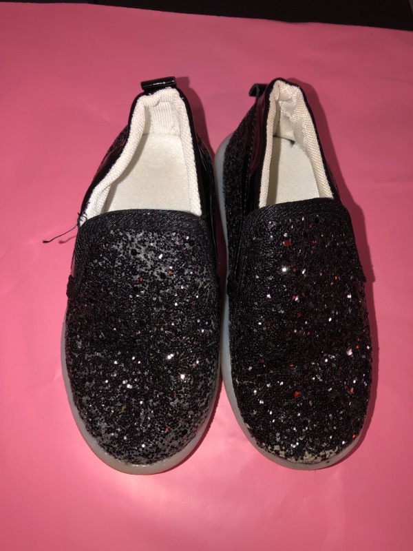 Photo 1 of Girls’ Fashion blackglitter shoes.. 38 