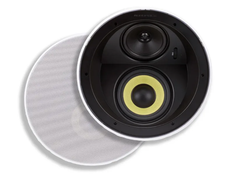 Photo 1 of Monoprice Caliber Ceiling Speakers 6.5in Fiber 3-Way with Concentric Mid/Highs (pair)
