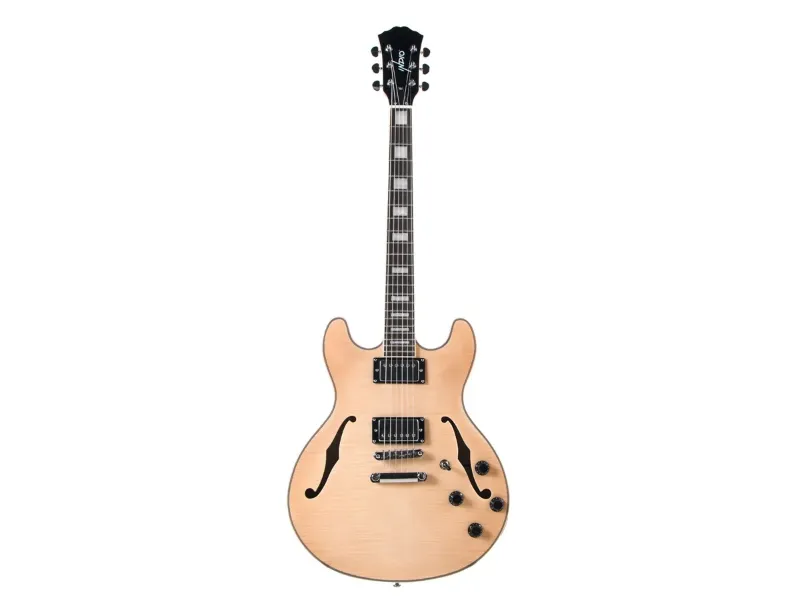 Photo 1 of Indio by Monoprice Boardwalk Semi Hollow Body Electric Guitar with Gig Bag - Natural