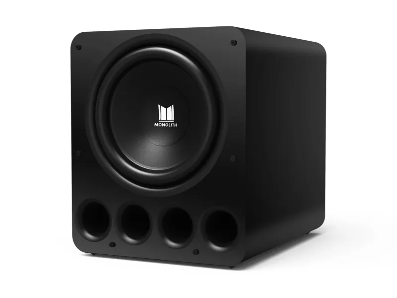 Photo 1 of Monolith by Monoprice 16in THX Certified Ultra 2000-Watt Powered Subwoofer (Matte Black/Painted)