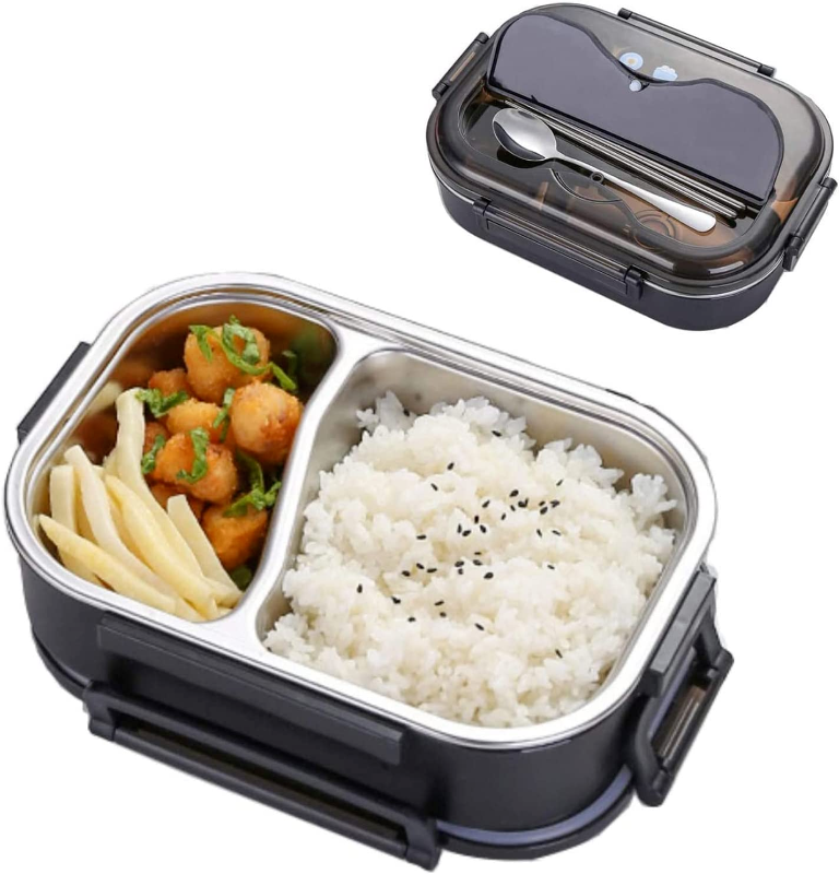 Photo 1 of Kunta Cuisine 304 Stainless Steel Thermal Lunch Box Leakproof Food Storage Conta