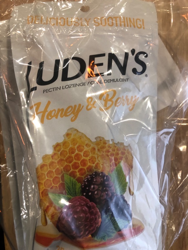 Photo 2 of Luden's Soothing Throat Drops, Honey Berry Pack of 3