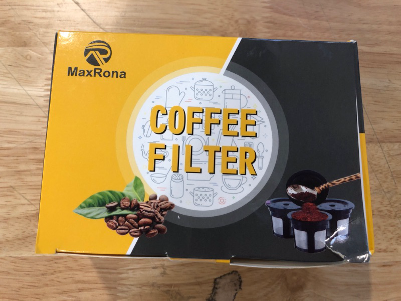 Photo 3 of MaxRona Reusable K Cups for Keurig 2.0&1.0, 6 Packs Universal Refillable K Cups Coffee Filter, BPA-FREE K Cup Reusable Fits Most Keurig K-Cup Brewers
