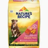 Photo 1 of Nature's Recipe Grain-Free Salmon, Sweet Potato & Pumpkin Recipe Dry Dog Food