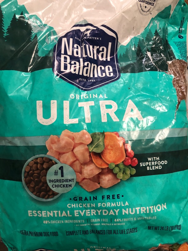 Photo 2 of Natural Balance Original Ultra Grain Free Chicken Recipe Dry Dog Food 24LB