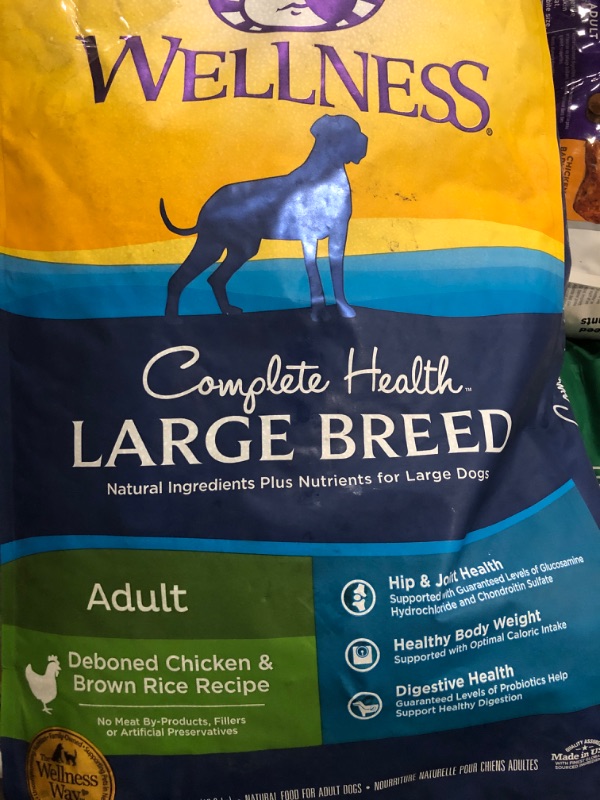 Photo 2 of Wellness Complete Health Large Breed Adult Dog Food 30lb