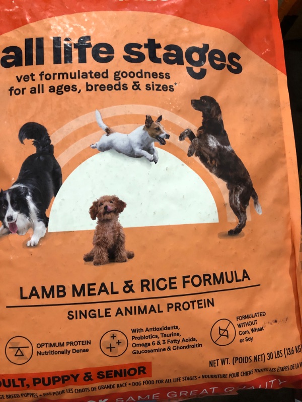 Photo 2 of CANIDAE All Life Stages Lamb Meal & Rice Formula Dry Food 30Lbs