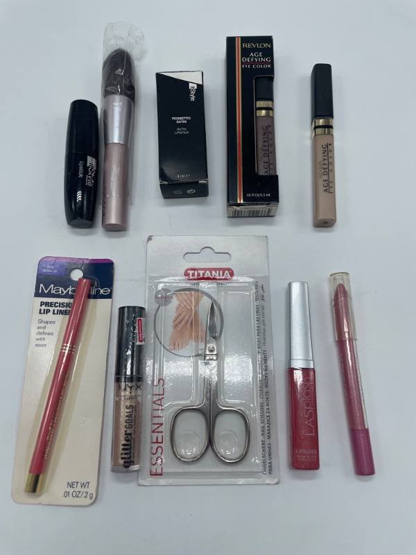 Photo 2 of Miscellaneous variety brand name cosmetics including (covergirl,revlon,maybeline ,NYX &L.A SPLASH) ALSO INCLUDES DISCONTINUED MAKEUP.