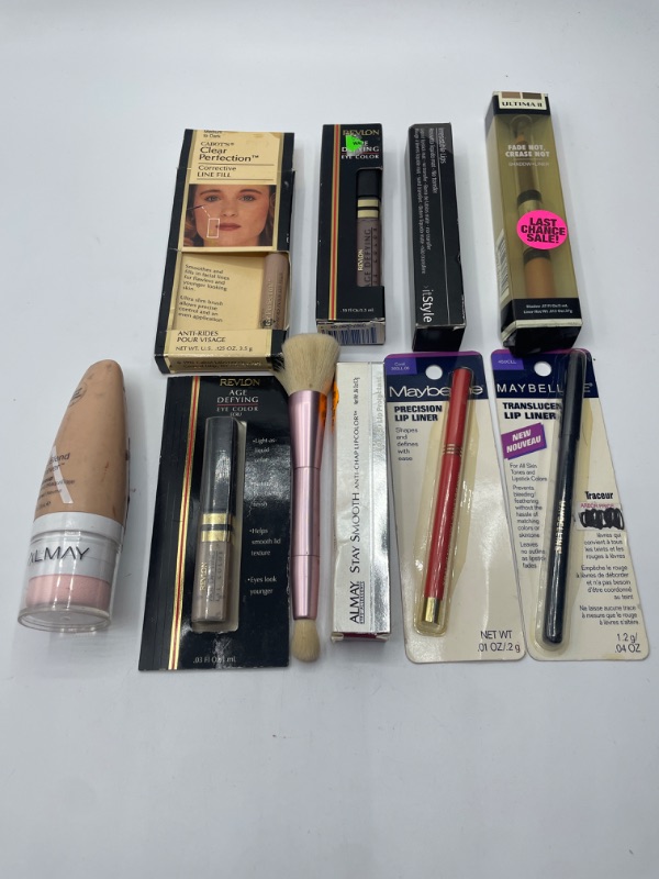 Photo 1 of Miscellaneous variety makeup brand Name cosmetics including ( Maybelline , Revlon ,It Style, Almay,Cabots & DISCONTINUED MAKEUP ITEMS)