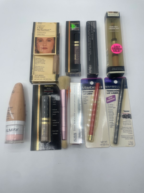 Photo 2 of Miscellaneous variety makeup brand Name cosmetics including ( Maybelline , Revlon ,It Style, Almay,Cabots & DISCONTINUED MAKEUP ITEMS)