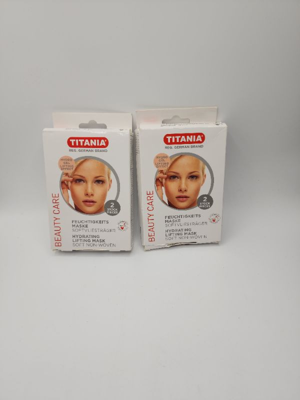 Photo 5 of 2 Pack Titania Moisturising Mask with Transparent Plastic Display 