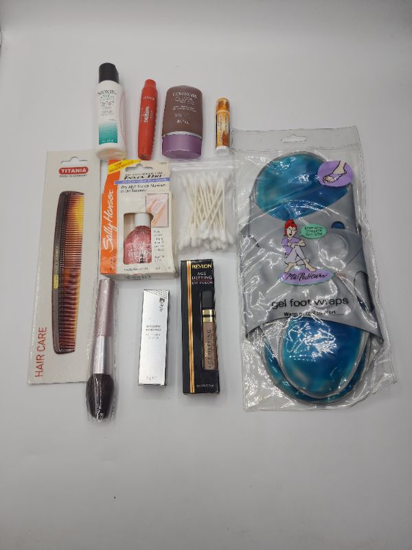 Photo 1 of Miscellaneous Variety Brand Name Cosmetics Including ((Chapstick, Revlon, Sally Hanson, Covergirl, Nioxin, ItStyle)) Including Discontinued Makeup Products 