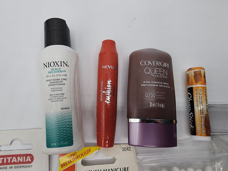 Photo 2 of Miscellaneous Variety Brand Name Cosmetics Including ((Chapstick, Revlon, Sally Hanson, Covergirl, Nioxin, ItStyle)) Including Discontinued Makeup Products 