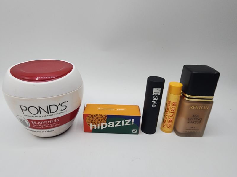 Photo 4 of Miscellaneous Variety Brand Name Cosmetics Including (( Ponds, Hipazi, Itstyle, Burts Bees, Revlon, Bepholan))  Including Discontinued Makeup Products 