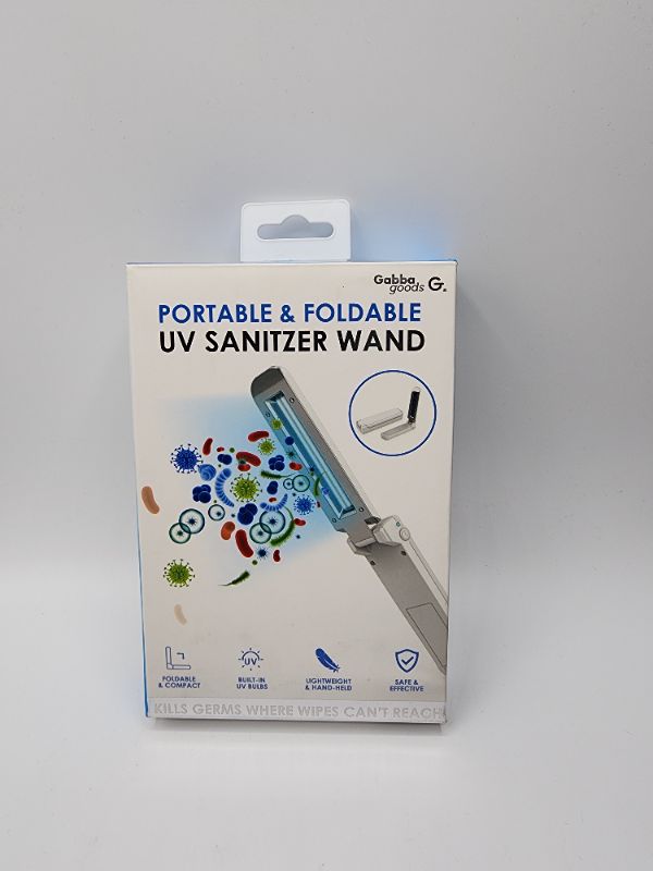 Photo 1 of Gabba Goods Portable And Foldable UV Sanitizer Wand 