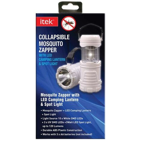 Photo 3 of 2-in-1 Collapsible LED Camping Lantern and Mosquito Zapper
