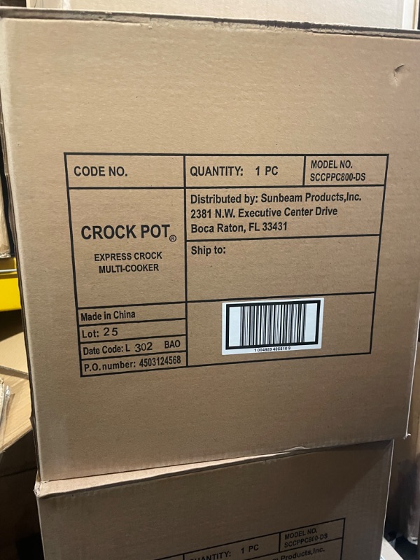 Photo 3 of Crock-Pot - Express Crock 8-Quart Multi-Cooker - Stainless Steel
