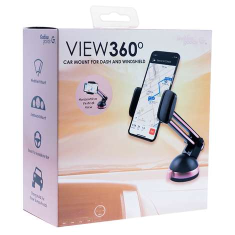 Photo 1 of Gabba Goods View360 Car Mount In Rose Gold